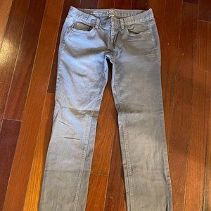 Ann Taylor LOFT - Modern Slim Grey Jeans (Size 4 Tall)
